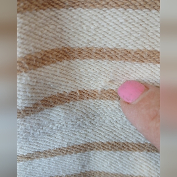 J. Crew Striped Crewneck Shirt Women's Medium Casual Preppy - Picture 3 of 5